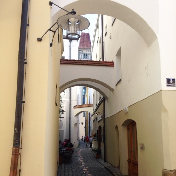 Tiny streets in Passau